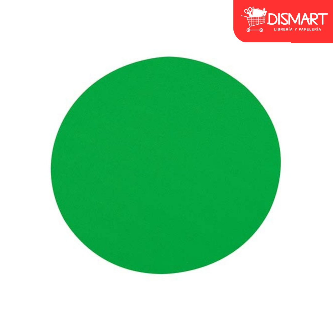 Mouse Pad Plano Redondo. Verde