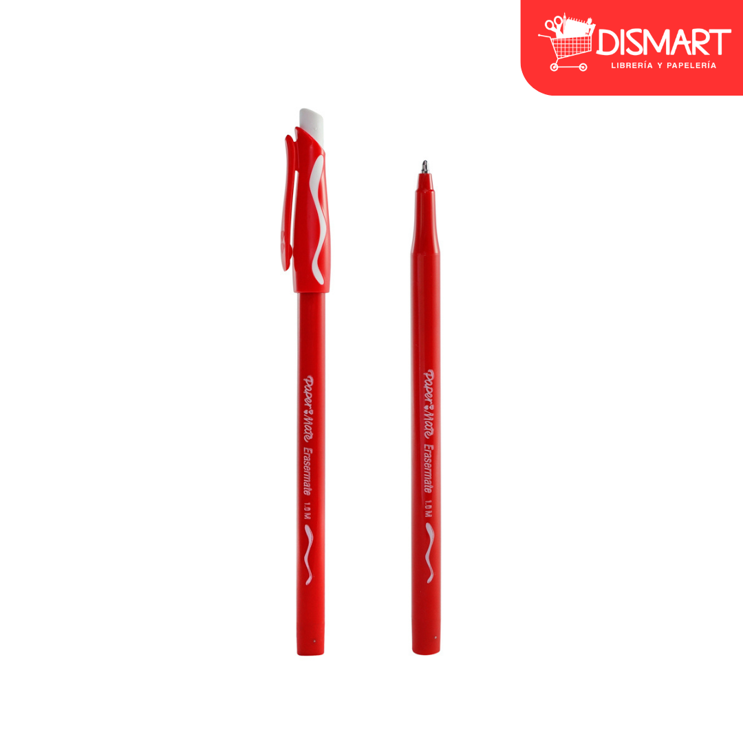Boligrafo Eraser Mate Rojo (12X12)