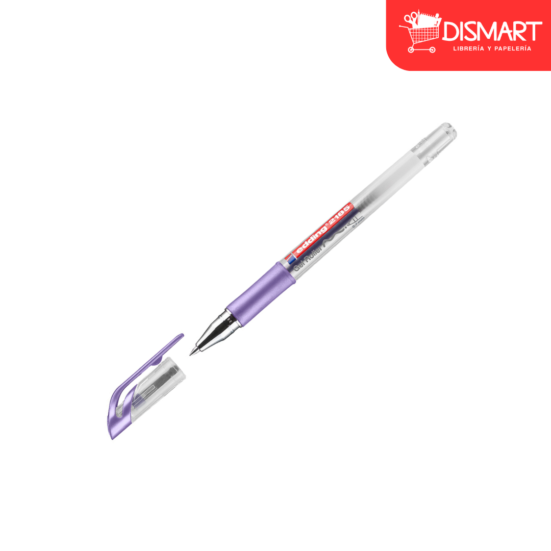 Edding Bolígrafo 2185-78 Crystal Jelly - Violeta Metálico