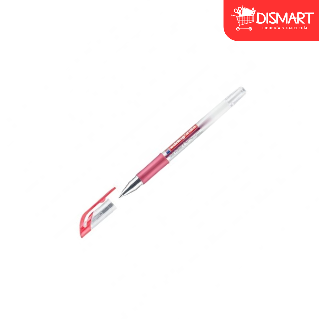 Edding Bolígrafo 2185-02 Crystal Jelly - Rojo