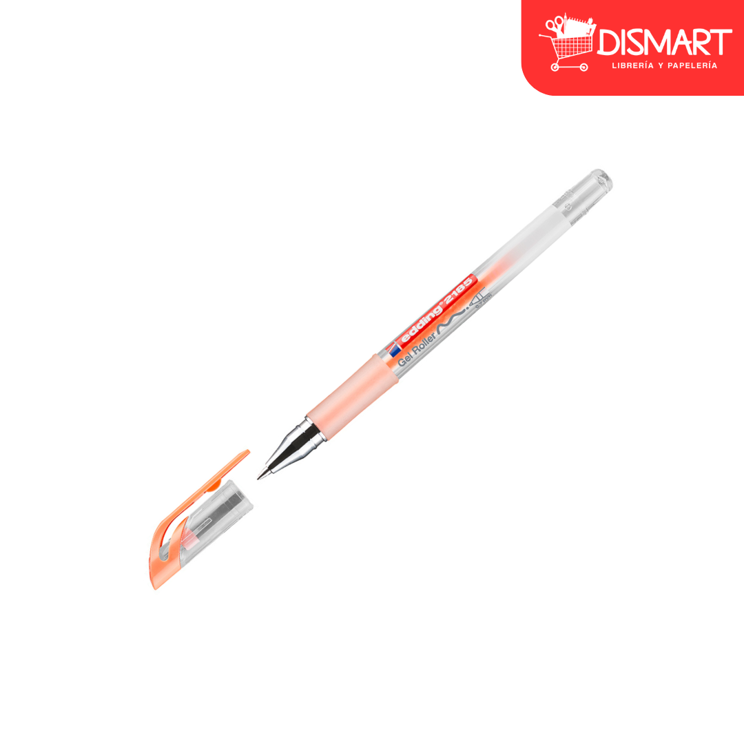 Edding Bolígrafo 2185-36 Crystal Jelly - Naranja Pastel