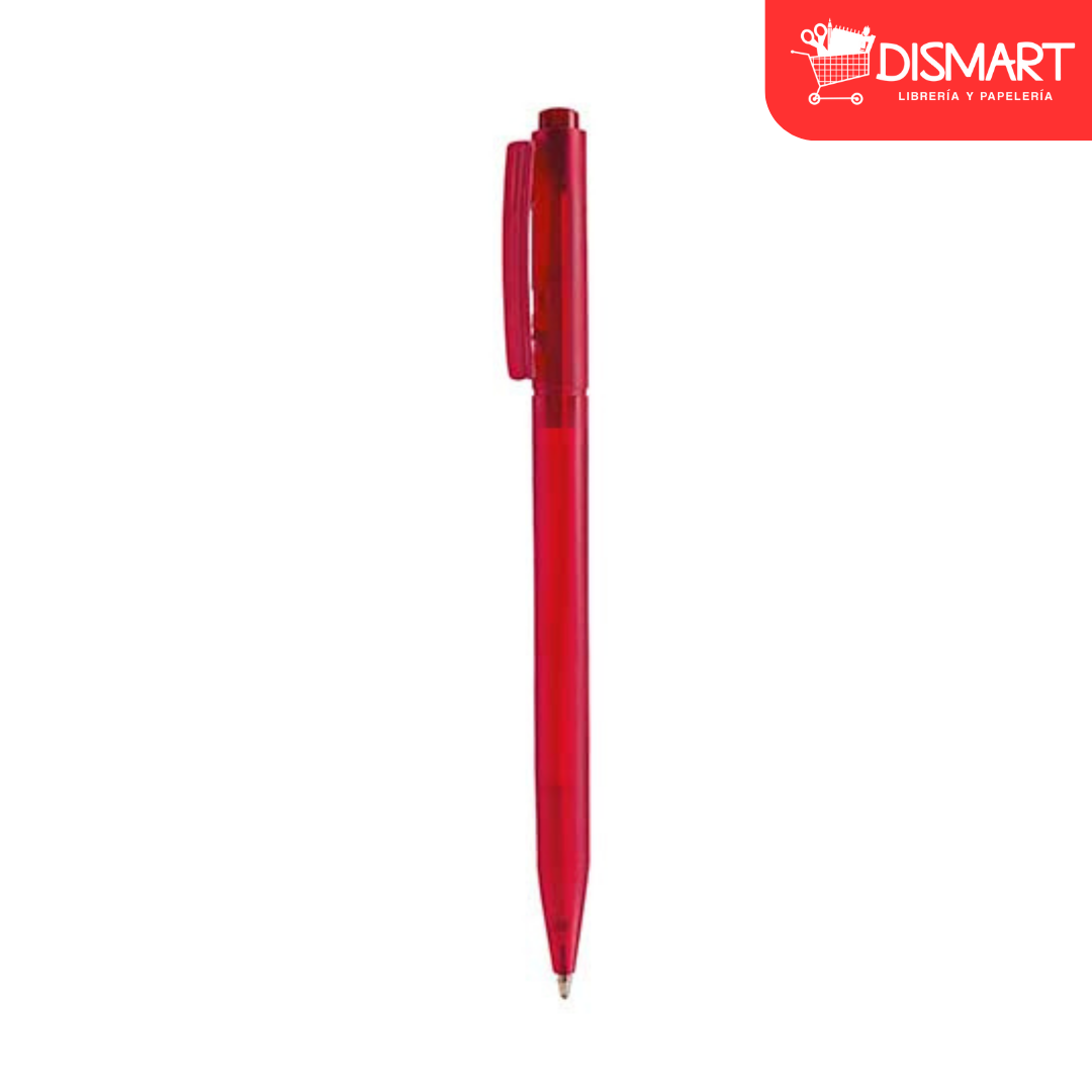 Promocional Bolígrafo KIVU Rojo Transparente
