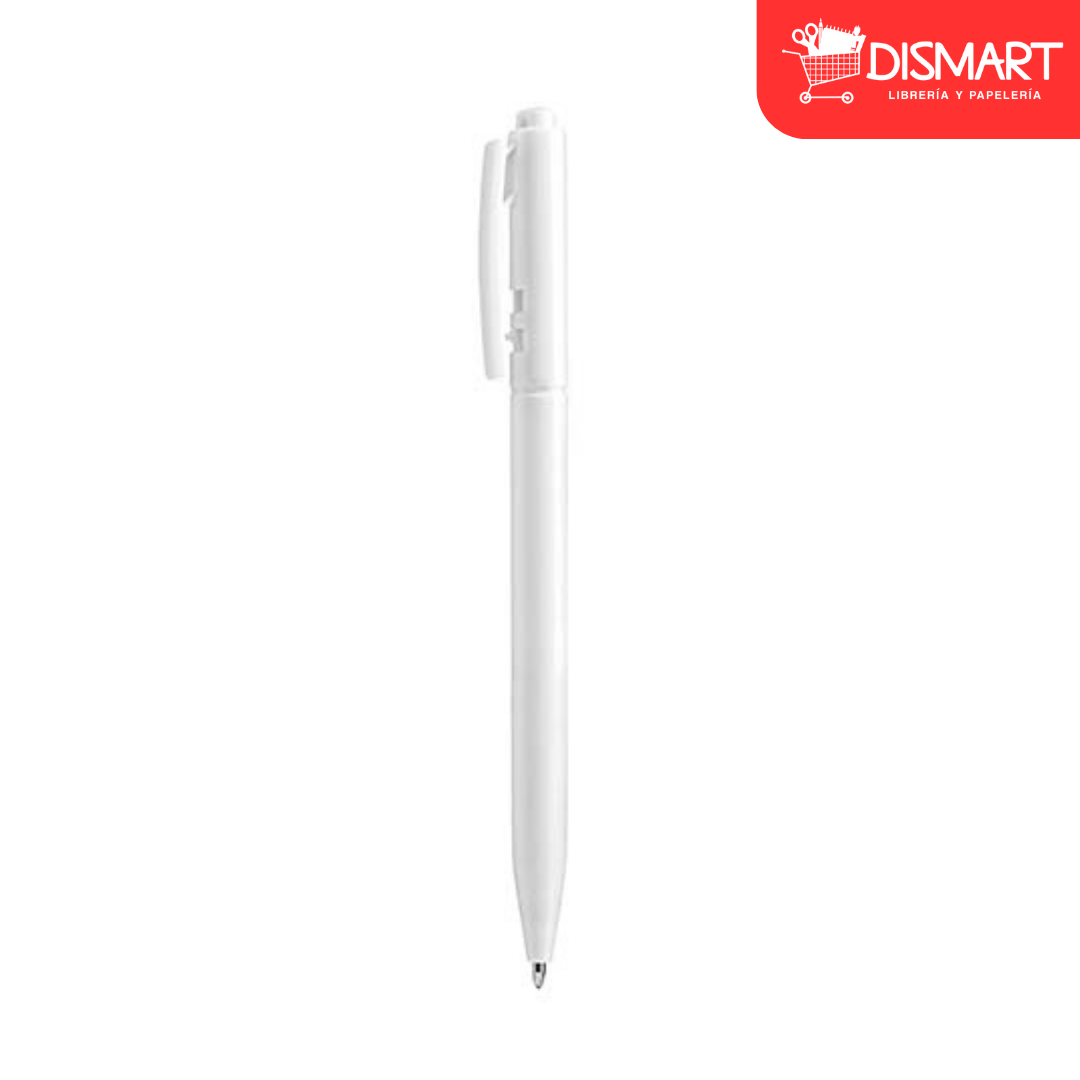 Promocional Bolígrafo KIVU Blanco Transparente
