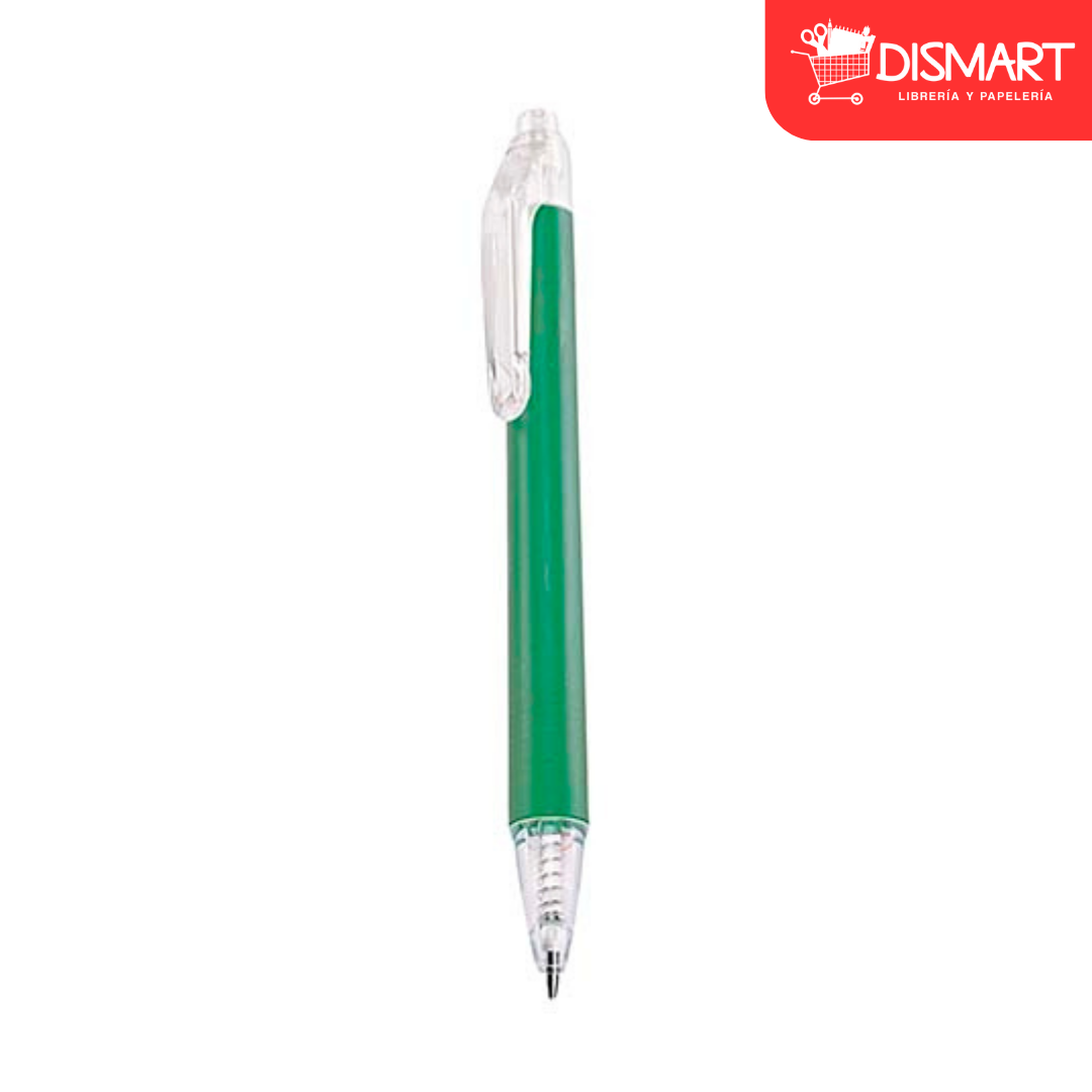 Promocional Bolígrafo FUROR Verde transparente