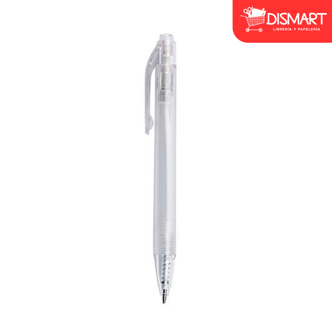 Promocional Bolígrafo FUROR Blanco transparente