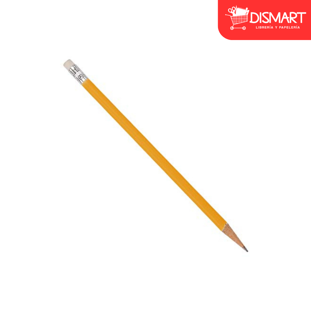 Lápiz de madera amarillo