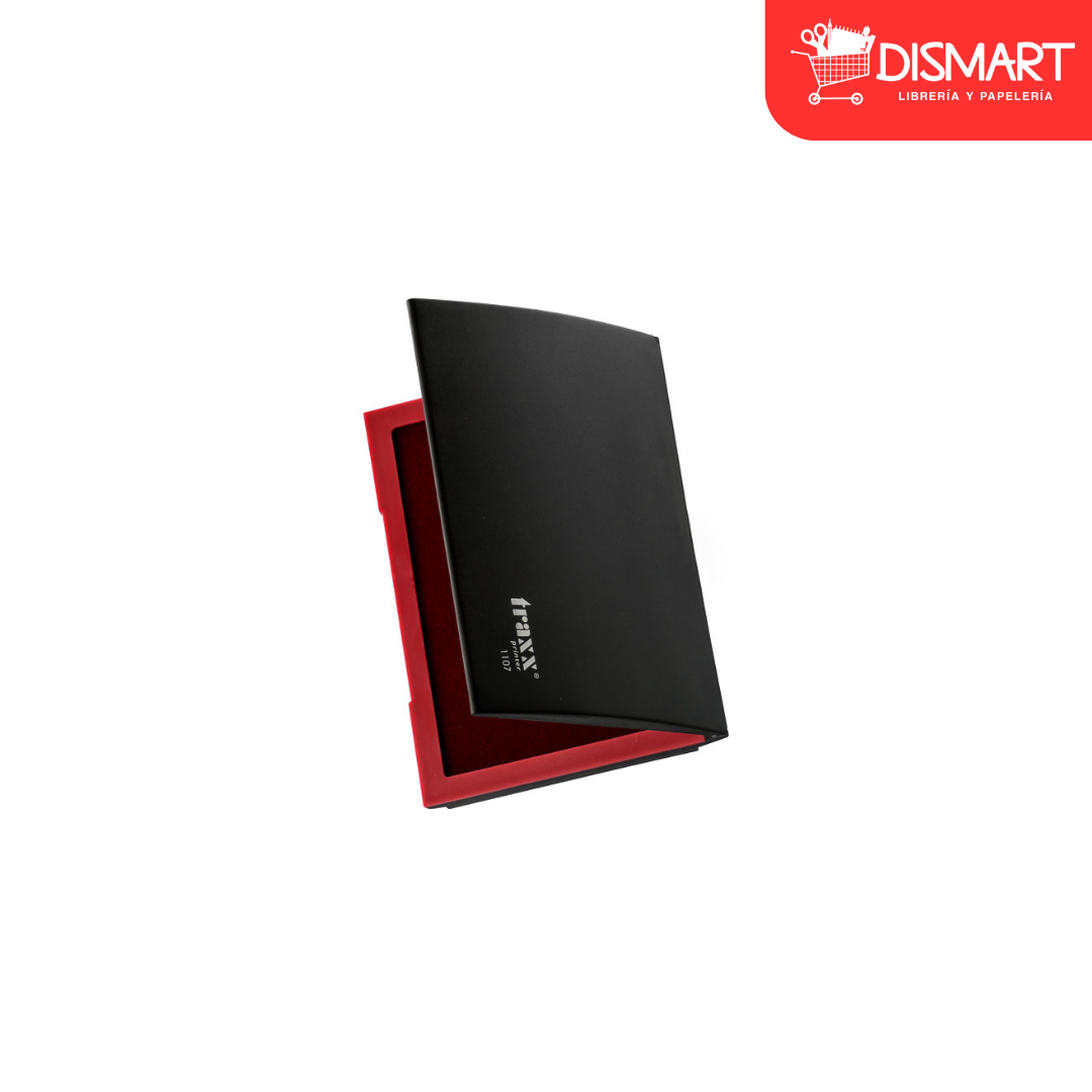 Almohadilla para sello traxx 11x7cms rojo