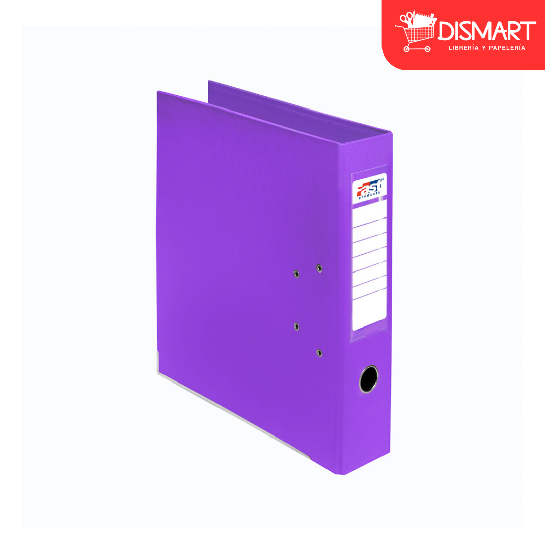Archivador fast carta 01 vinil desarmado lila