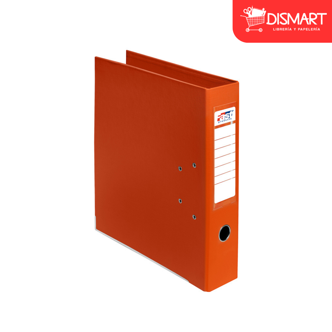 Archivador fast carta 25 vinil desarmado naranja