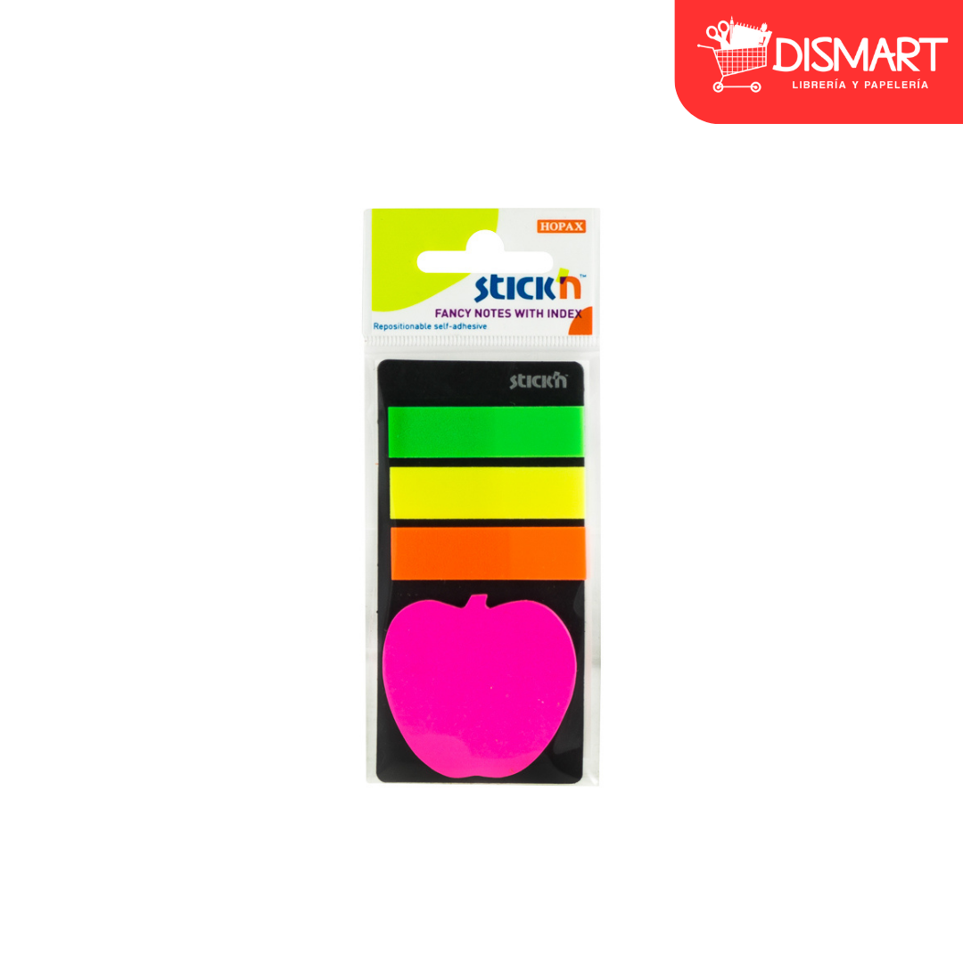 Banderitas stickn 21475 rectangulares y manzana