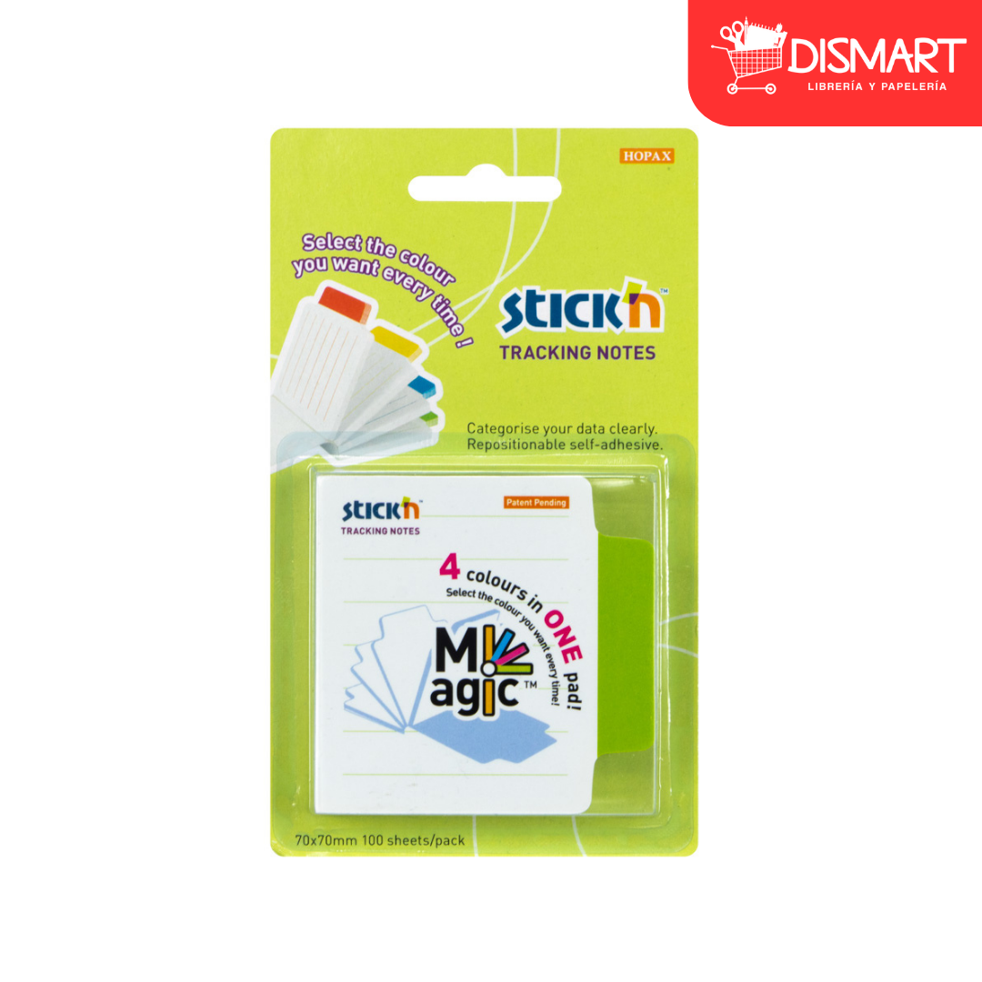 Block stickn 21559 pestañas blanco