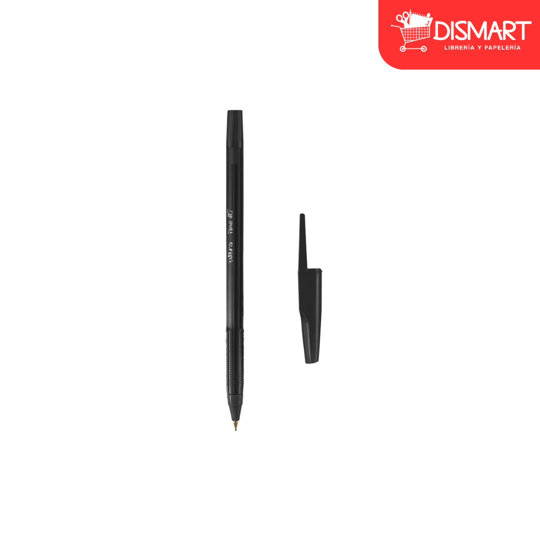 Boligrafo bolik ultra fino 0.7 negro