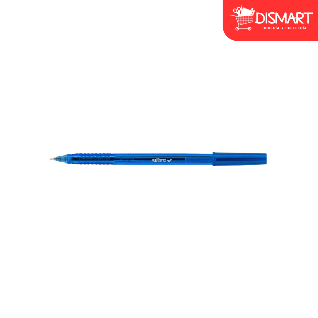 Boligrafo bolik ultra mediano azul