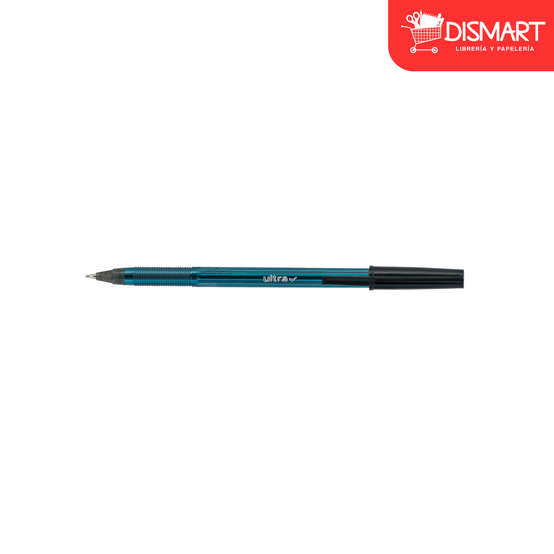 Boligrafo bolik ultra mediano negro