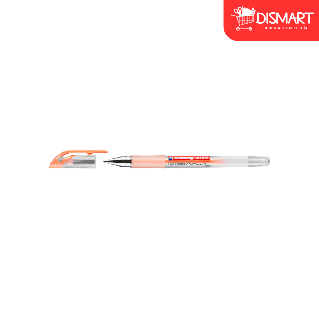 Boligrafo edding crystaljelly 2185-36 naranja pastel