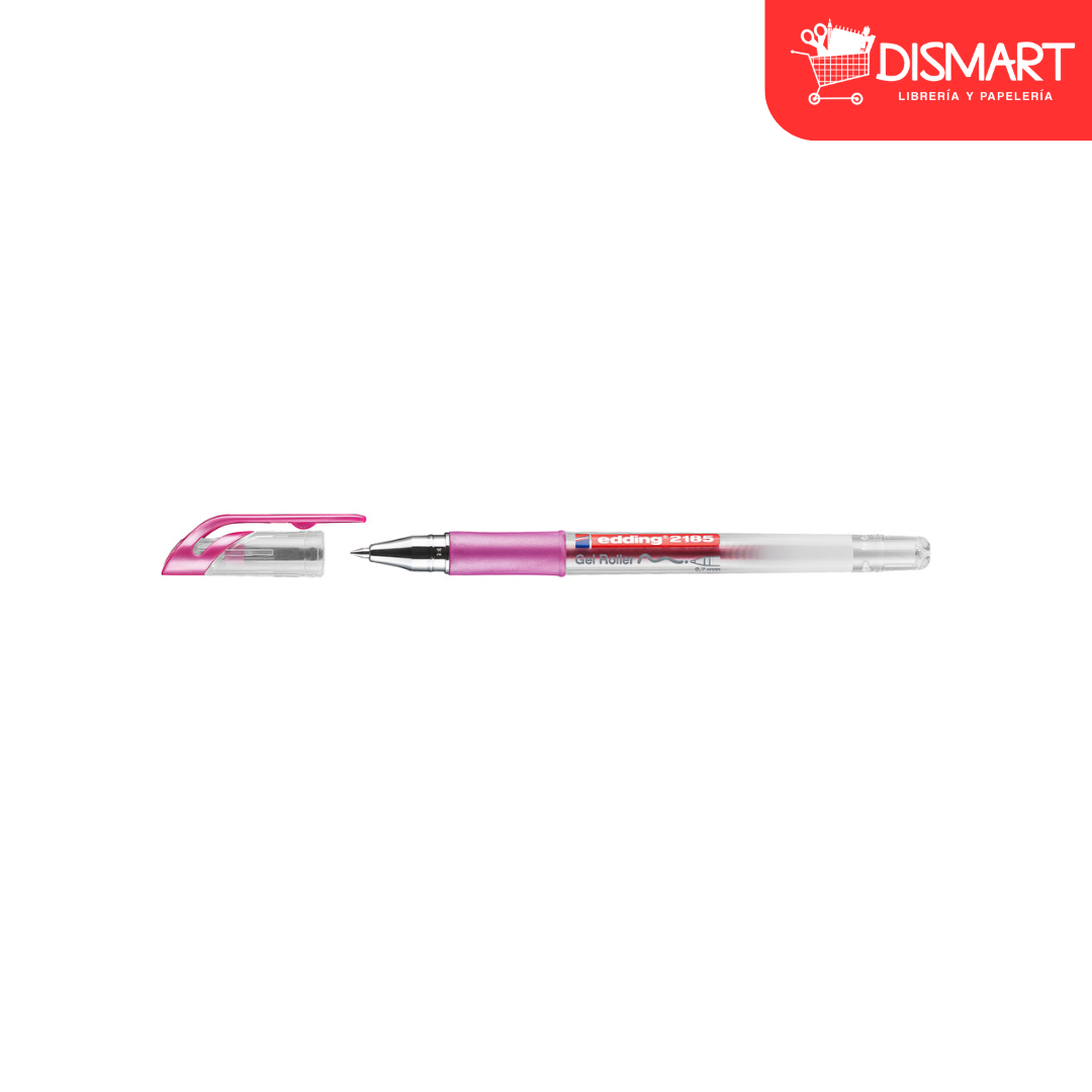 Boligrafo edding crystaljelly 2185-79 fuccia metalico