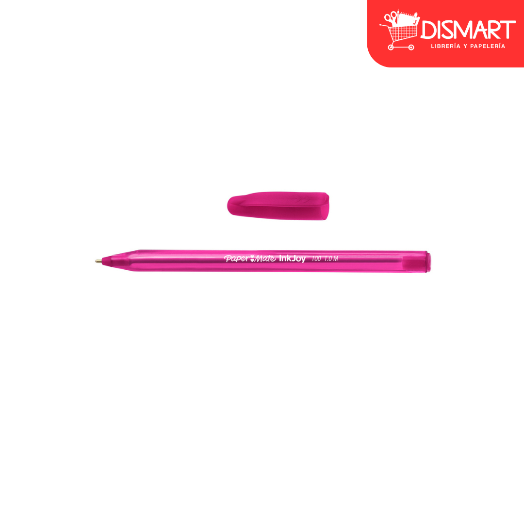 Boligrafo paper mate kilometrico 100 fucsia