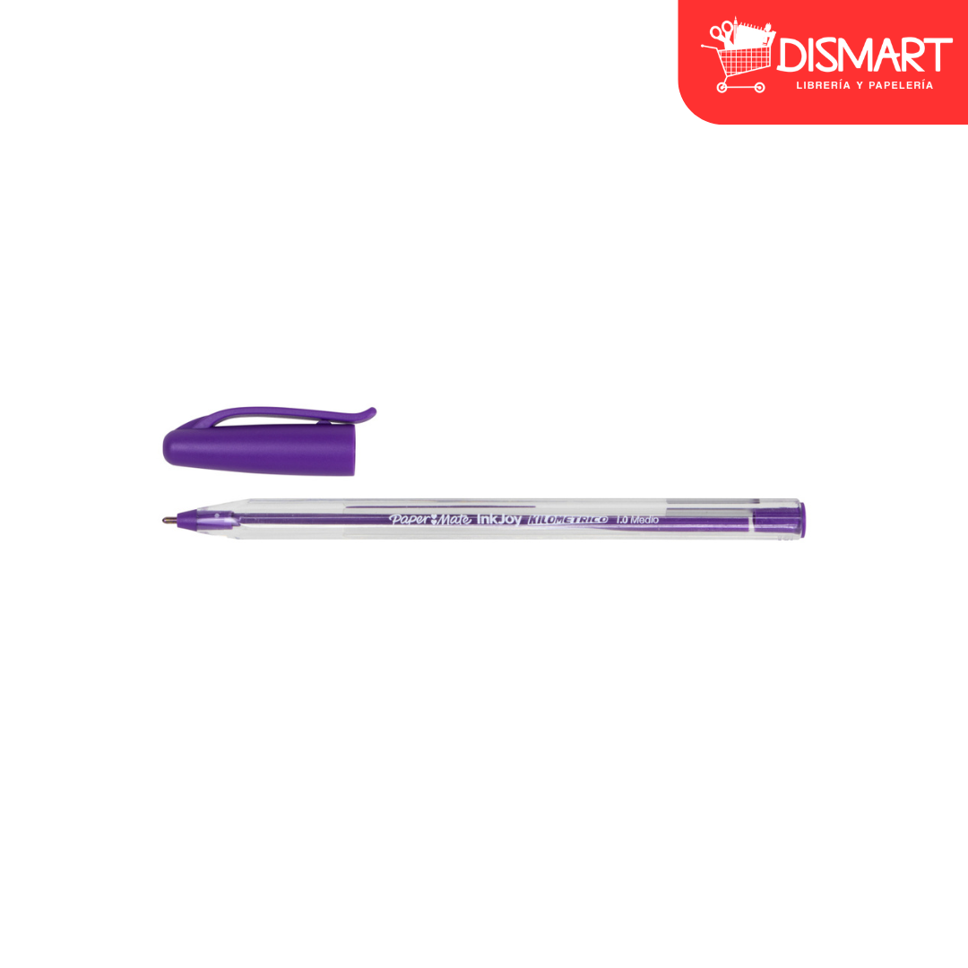 Boligrafo paper mate kilometrico 100 violeta