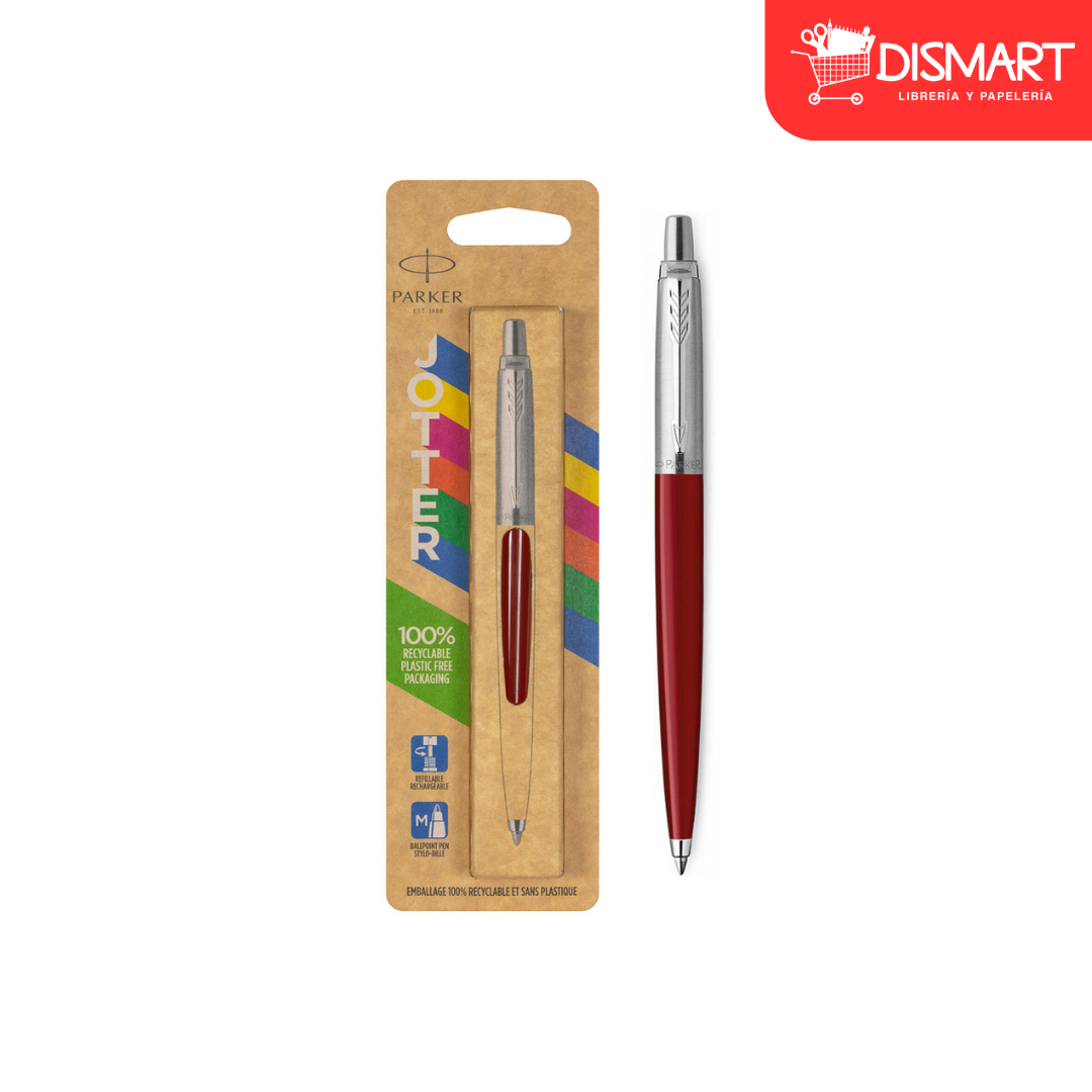 Boligrafo parker jotter 2096857 originals rojo