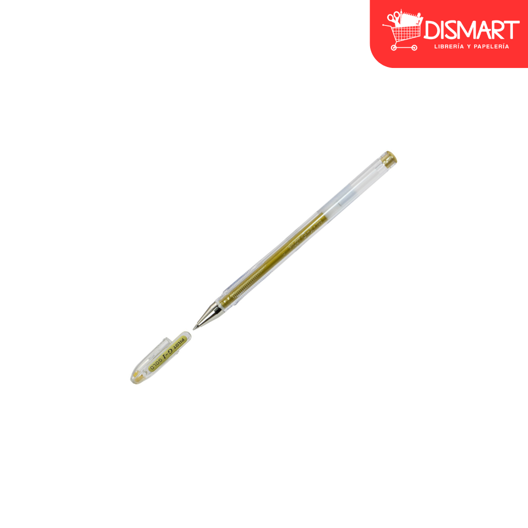 Boligrafo pilot bl-g1-7t gel 0.7mm dorado