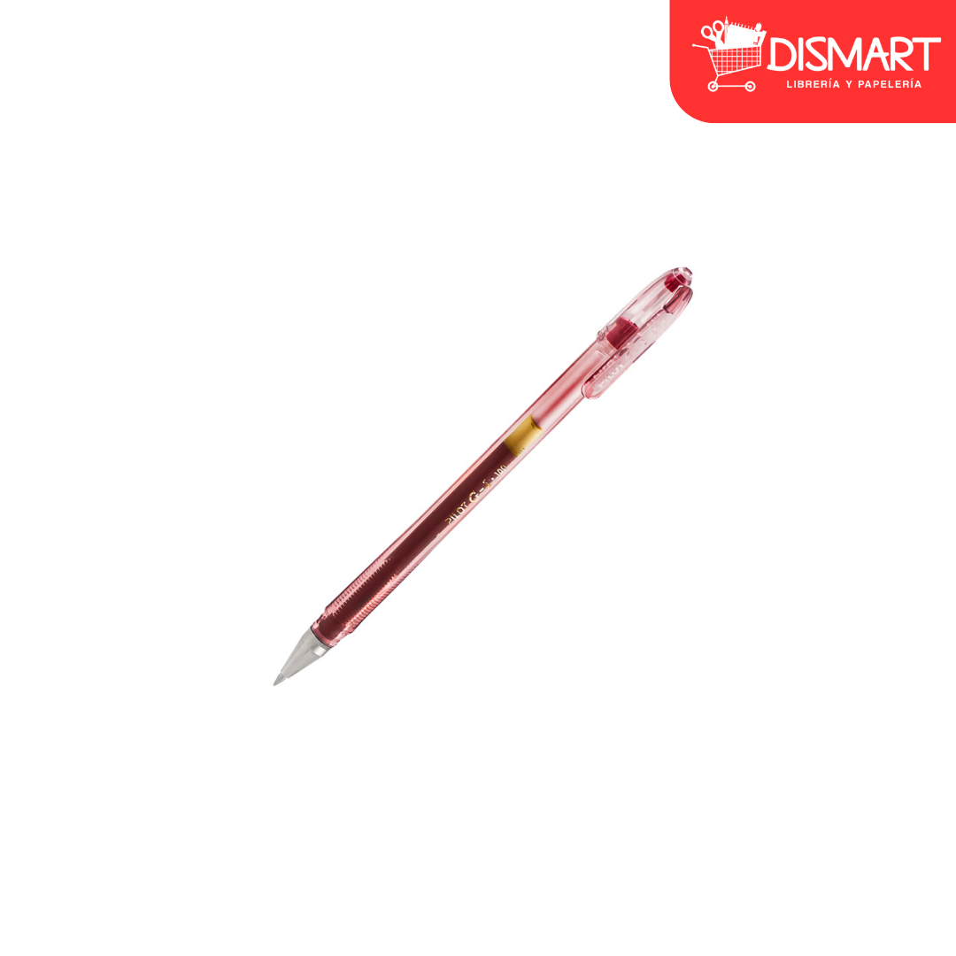 Boligrafo pilot bl-g1-7t gel 0.7mm rojo