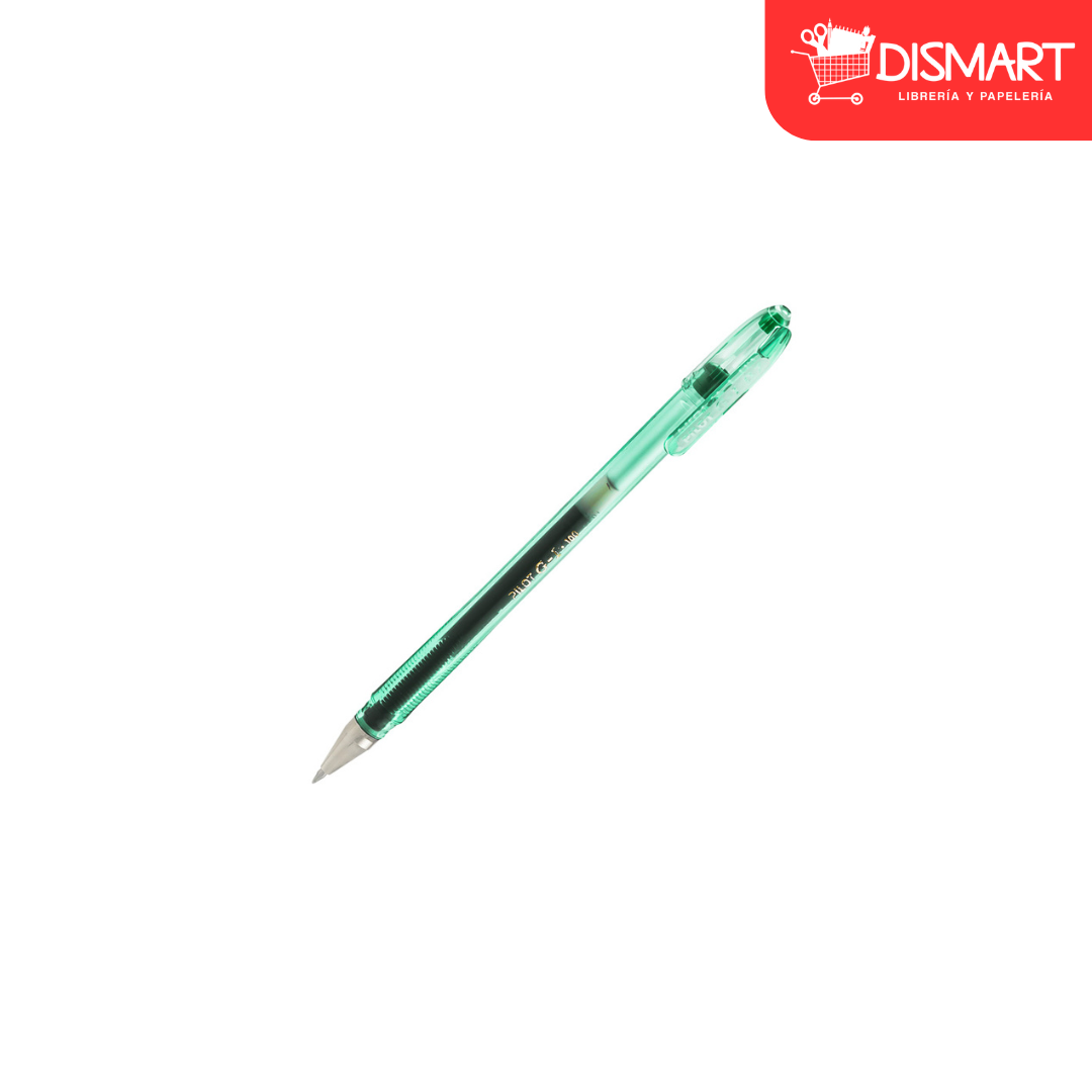 Boligrafo pilot bl-g1-7t gel 0.7mm verde