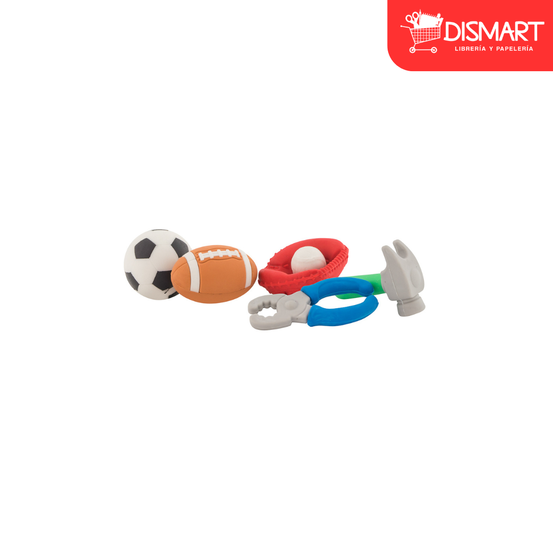 Borrador mae g-kids exhibidor 35 figuras kids