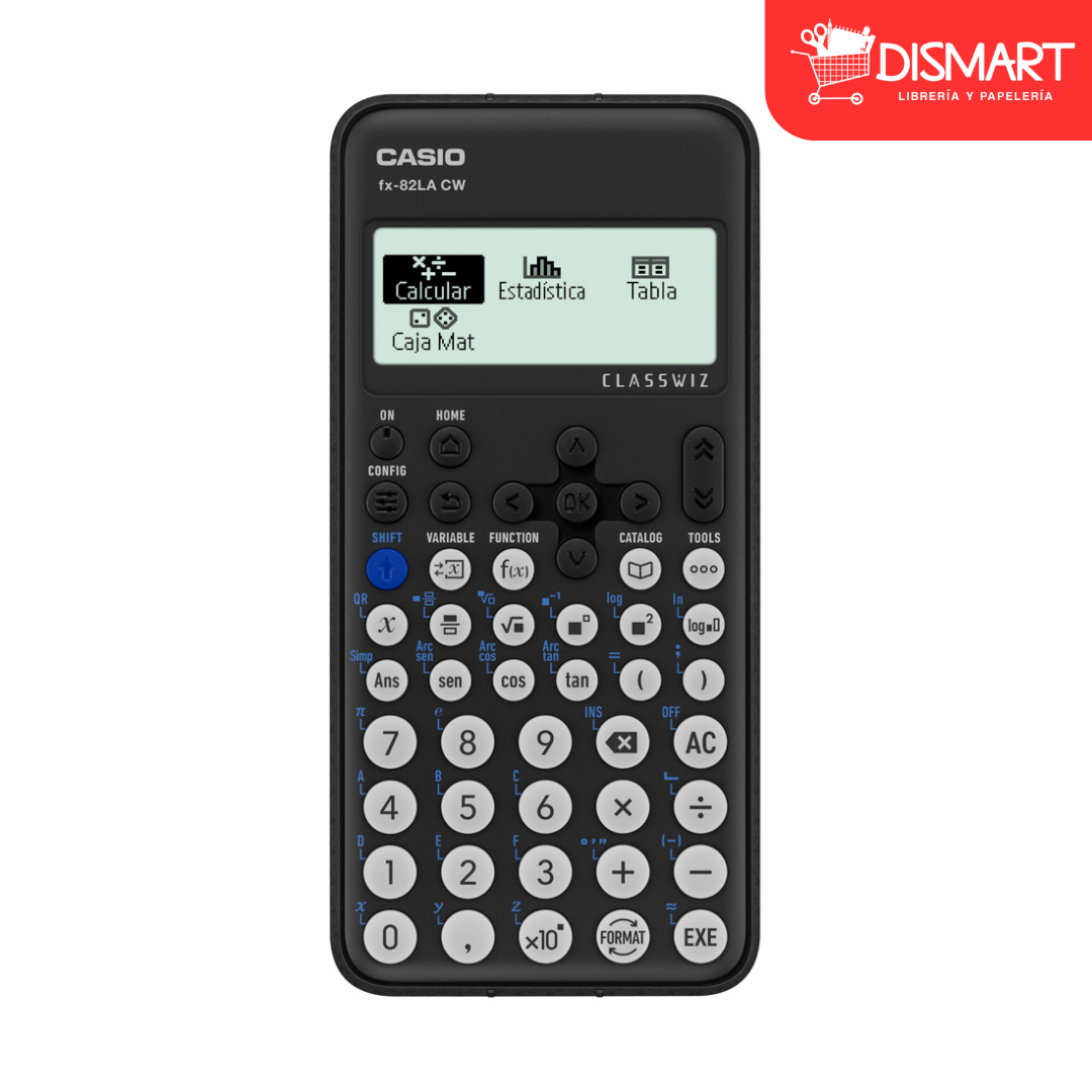 Calculadora cientifica casio fx-82lacw 300 funciones