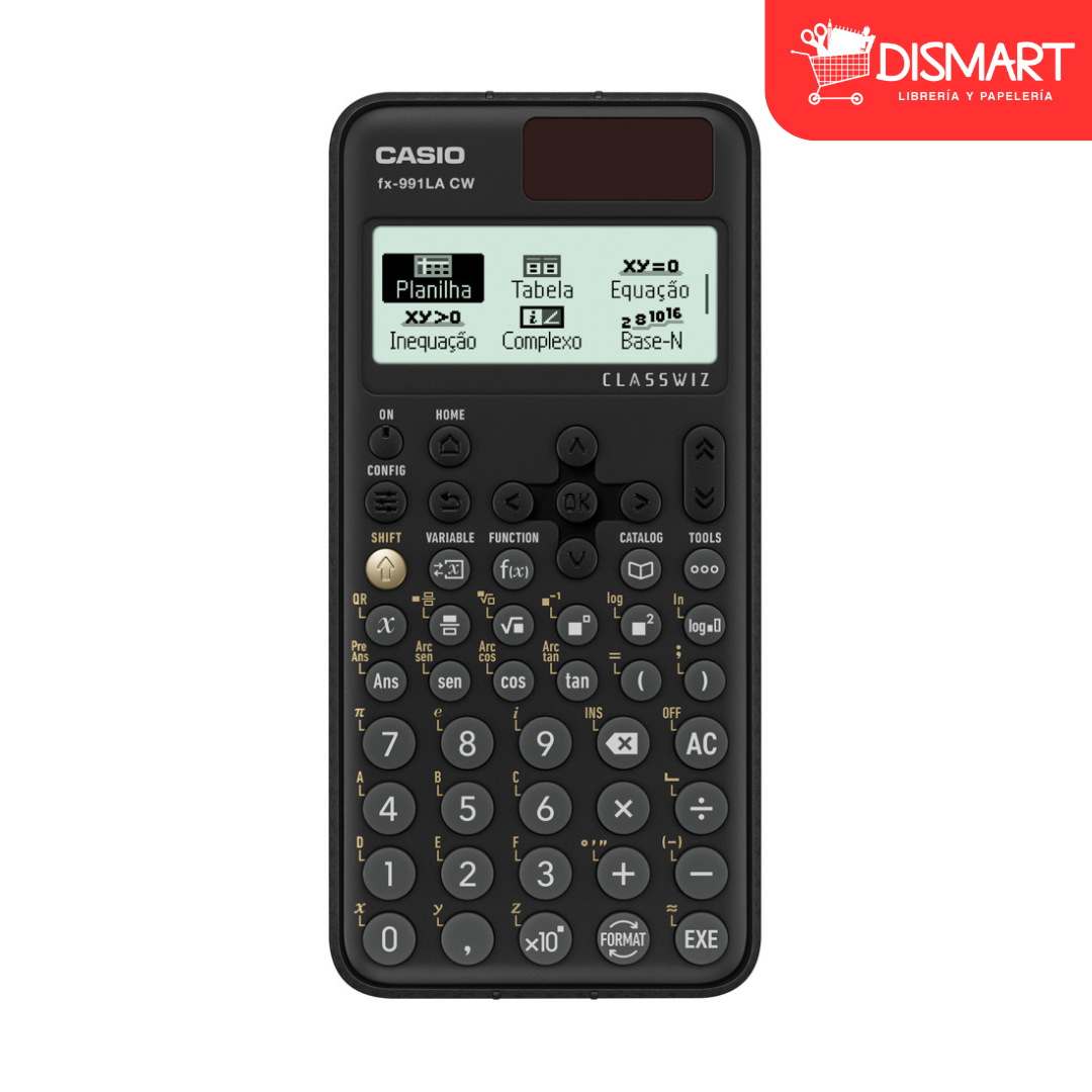 Calculadora cientifica casio fx-991lacw 550 funciones