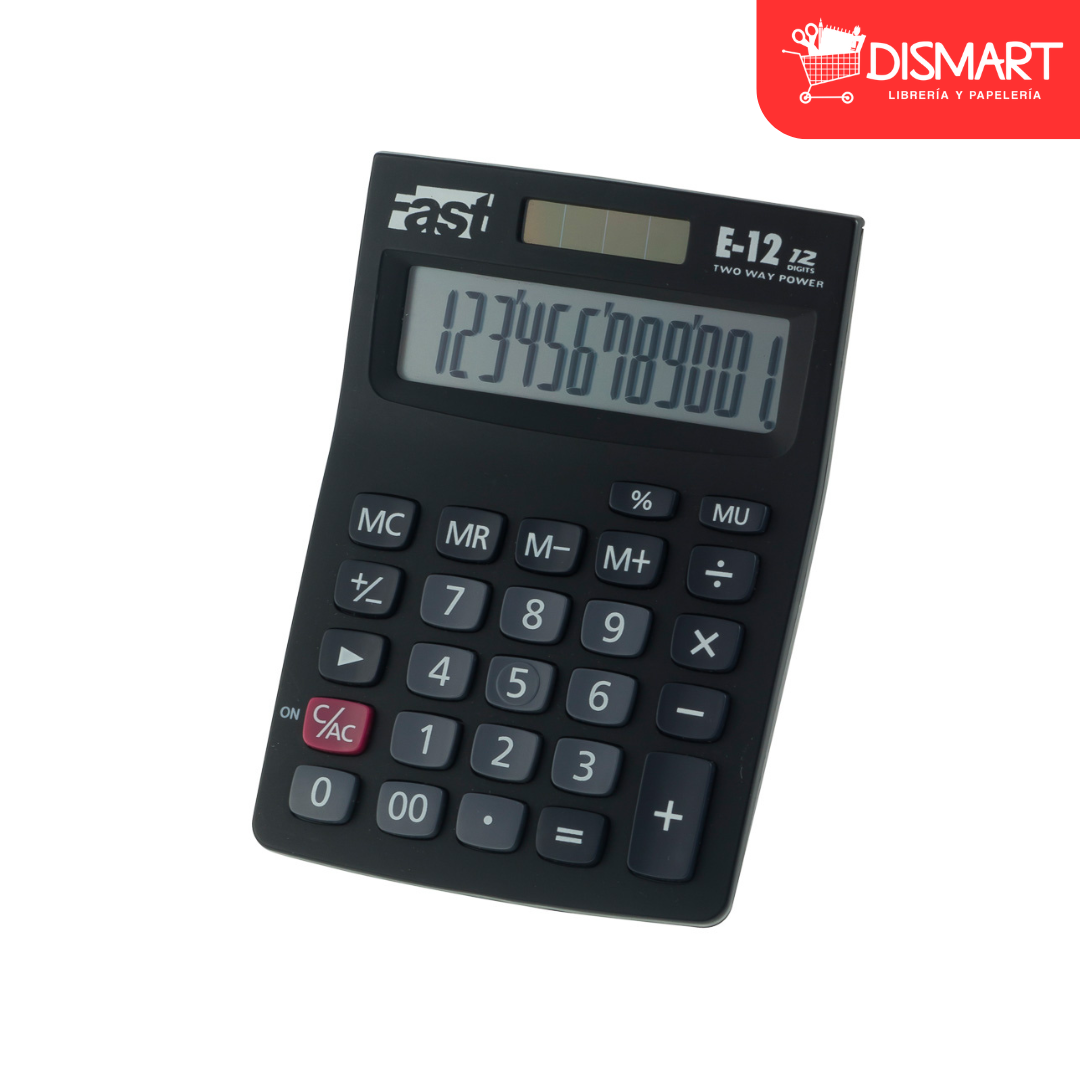 Calculadora de escritorio fast e-12 12 dig