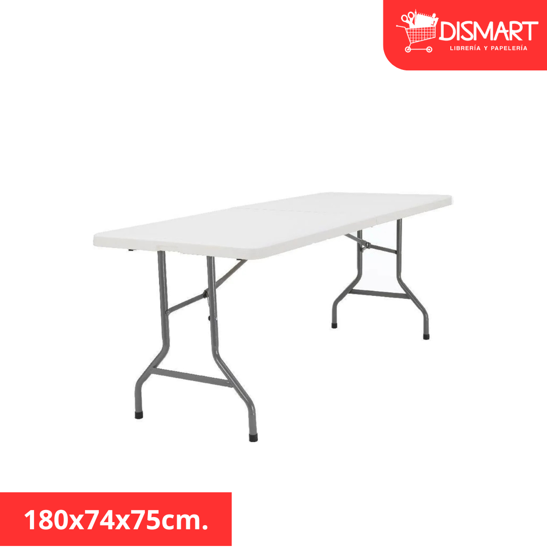 Mesa Plegable 180x74x75cm.