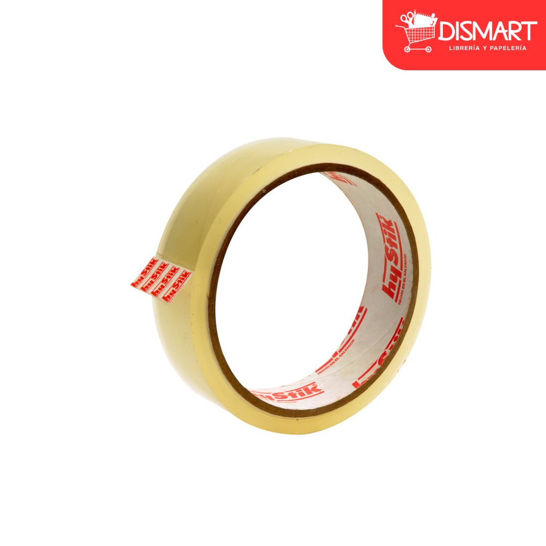 Cinta para empaque hystik 1"x40y transparente