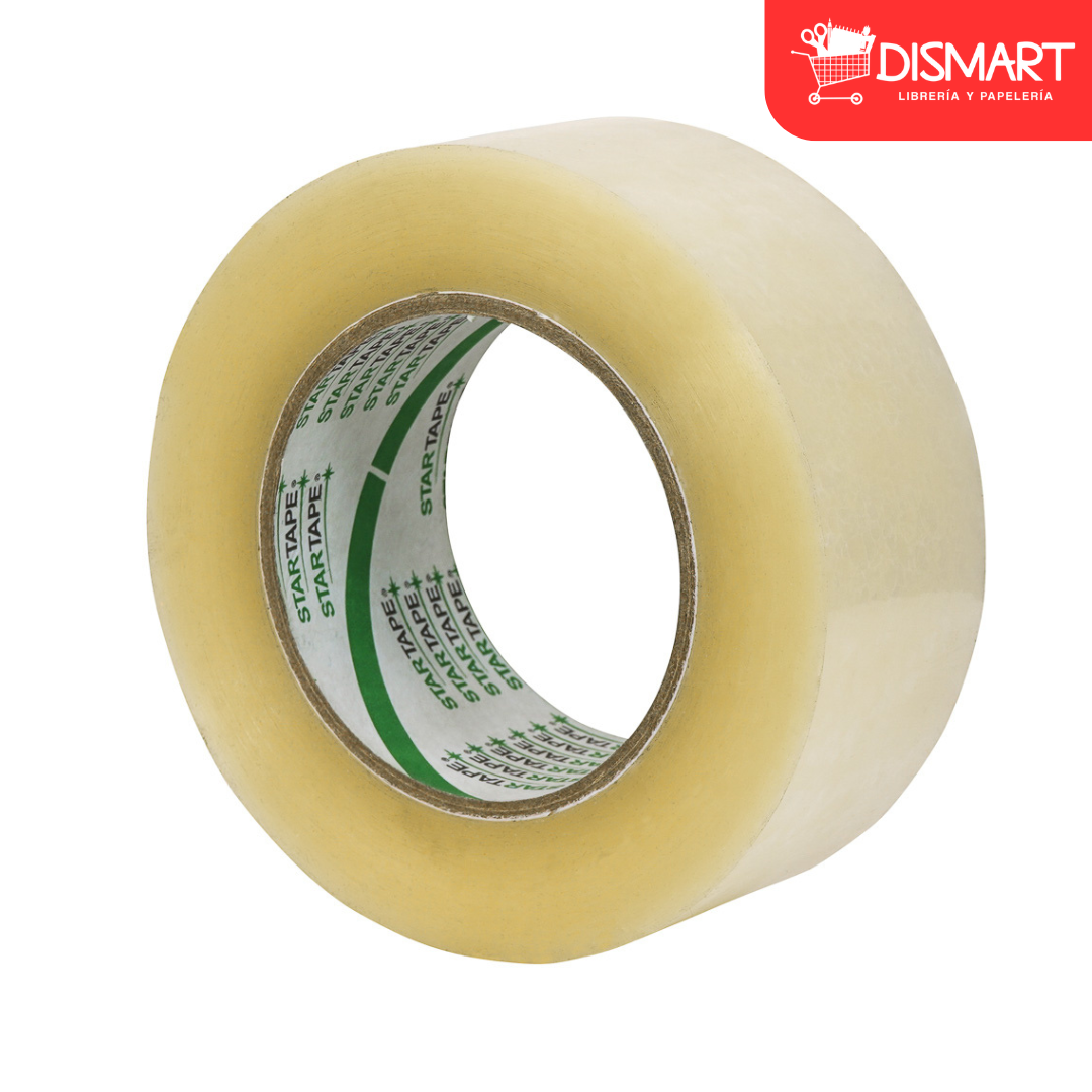 Cinta para empaque startape 2"x200yds transparente
