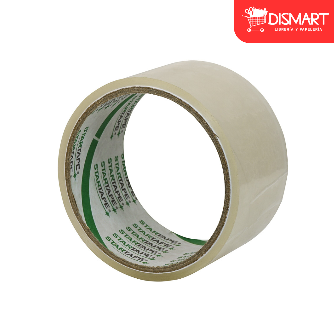 Cinta para empaque startape 2"x70yds transparente