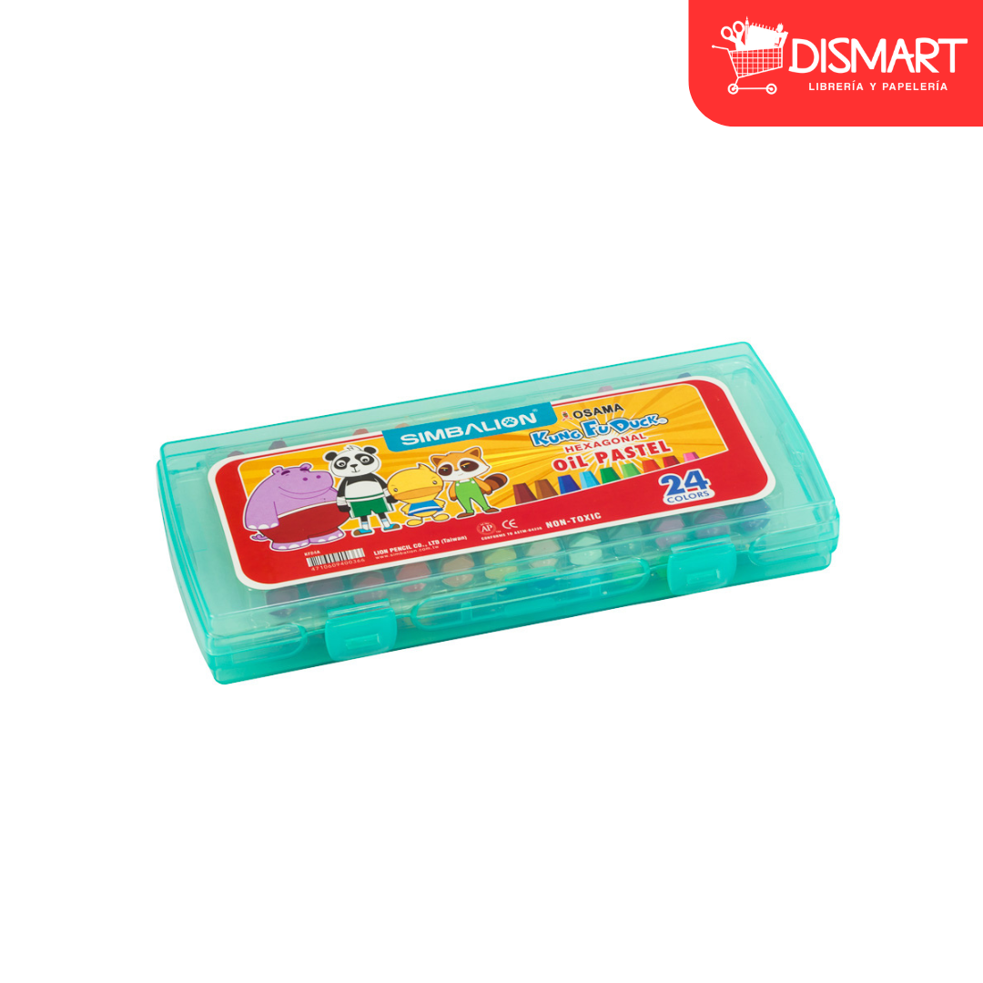 Crayon pastel simbalion 24hph graso 24 col