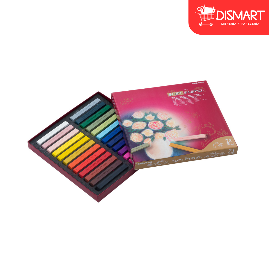 Crayon pastel simbalion sp24 seco 24 col
