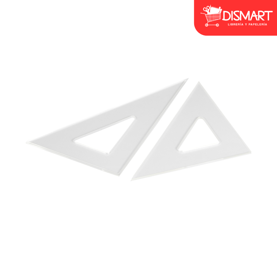 Escuadras acrilicas fast ep17b con bisel setx2