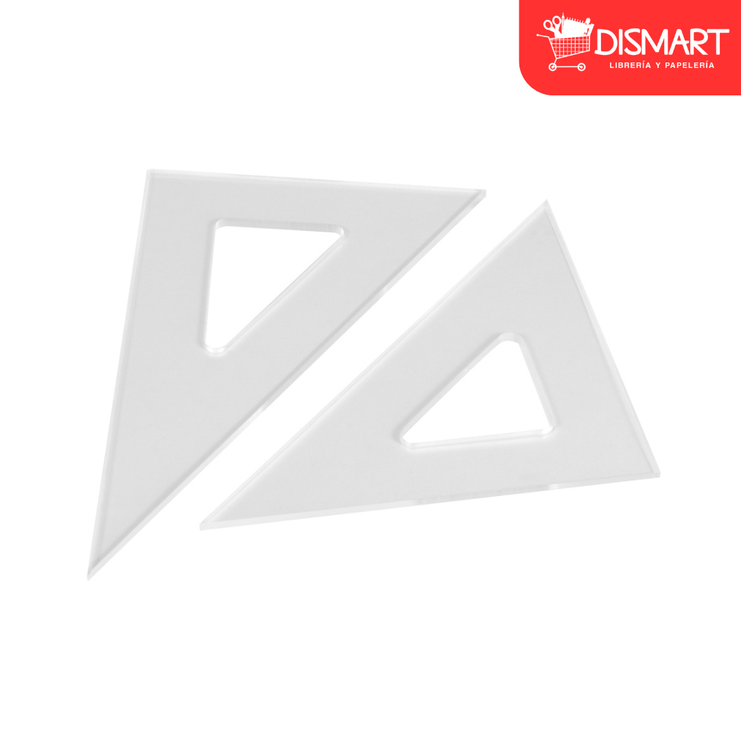 Escuadras acrilicas fast ep20 sin bisel setx2
