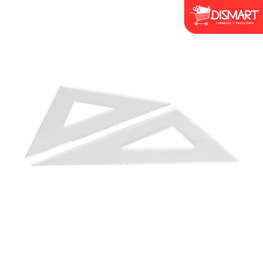 Escuadras acrilicas fast ep20b con bisel setx2