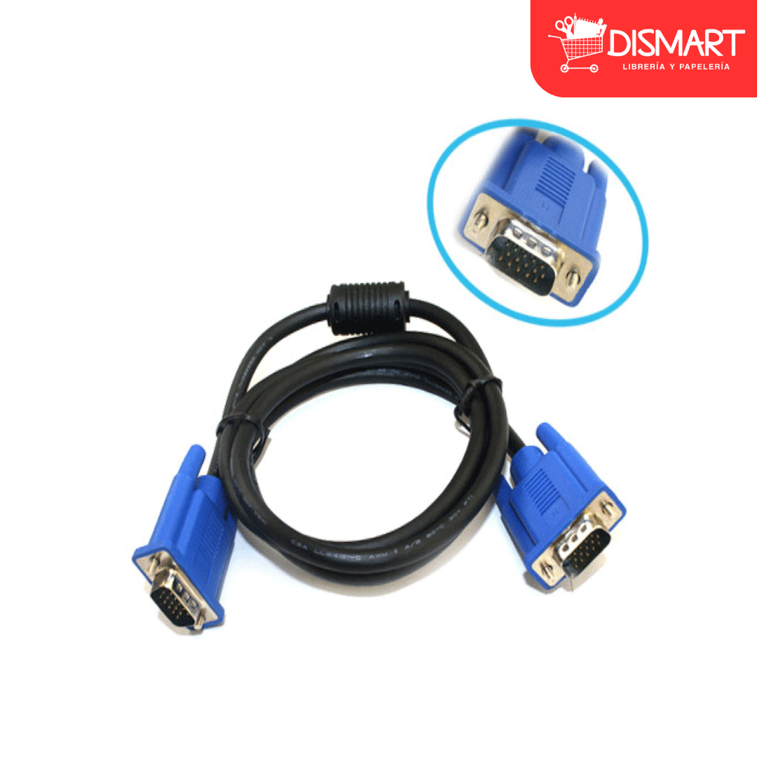 Cable SVGA para proyector 6 pies macho a macho Etouch