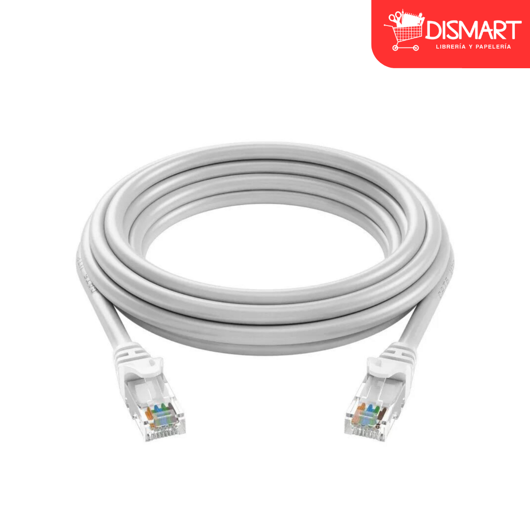 Cable Red cat5e 10ft 3mts etouch®