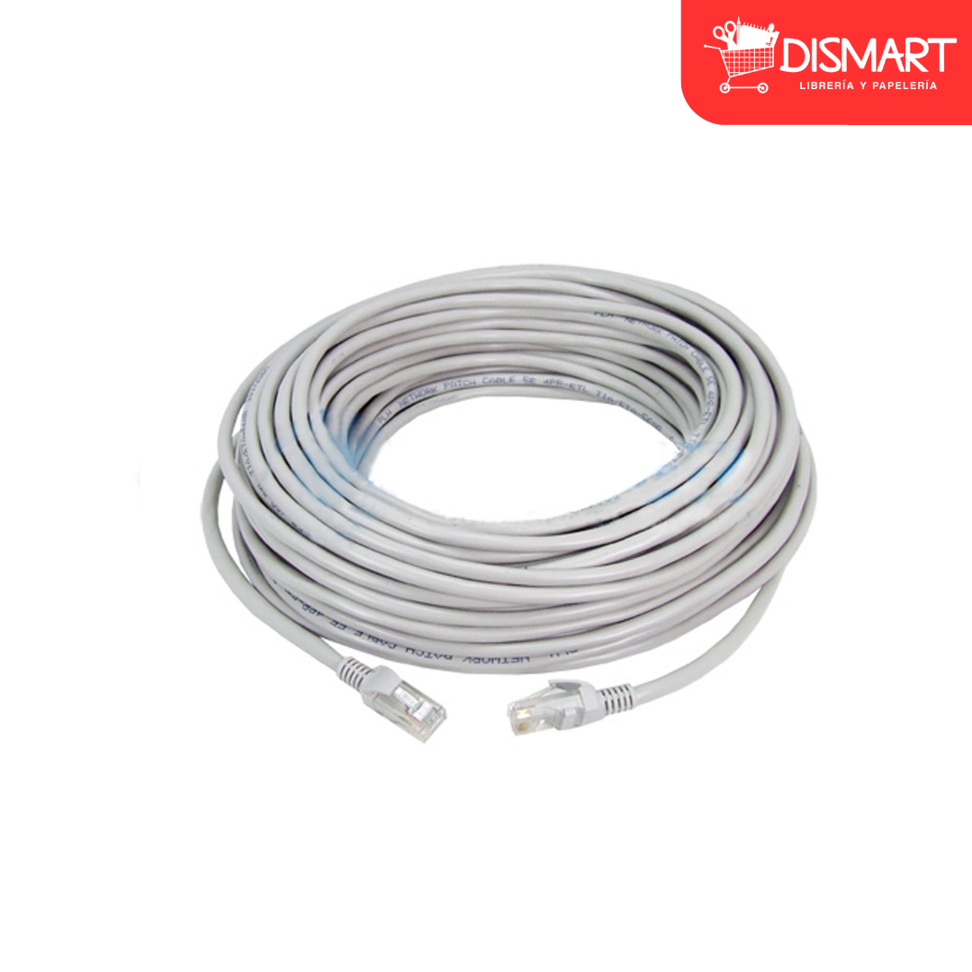 Cable Red cat5e 25ft 7.5mts etouch®