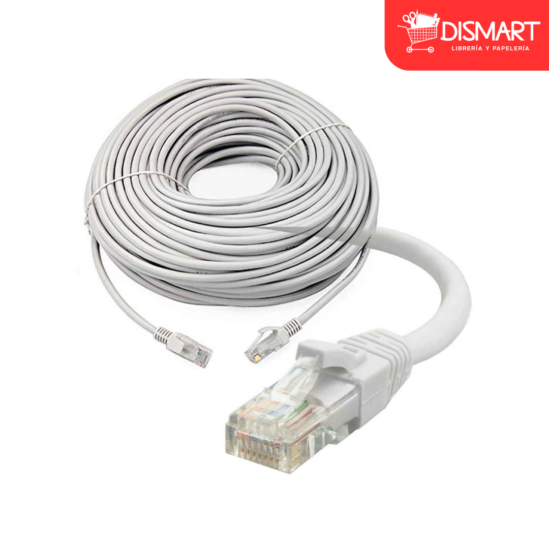 Cable Red Cat5e 50ft 15mts Etouch®