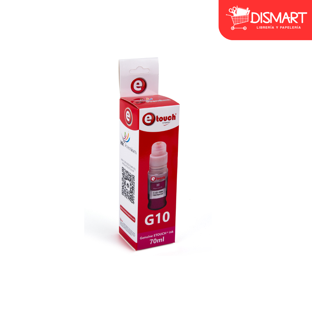 Tinta p/impresoras canon serie gi10 magenta 70ml etouch®