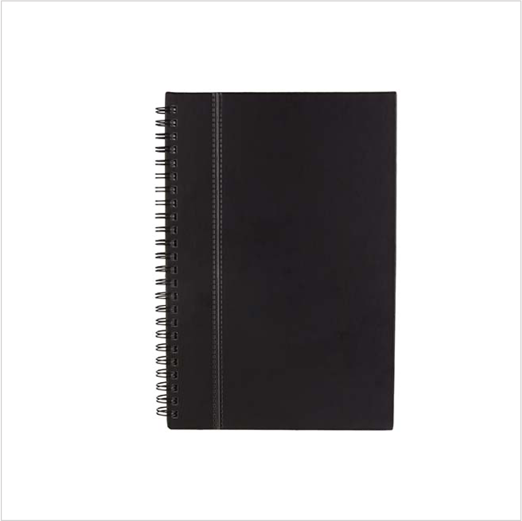 Libreta / Agenda / Carpeta Alesa Negro