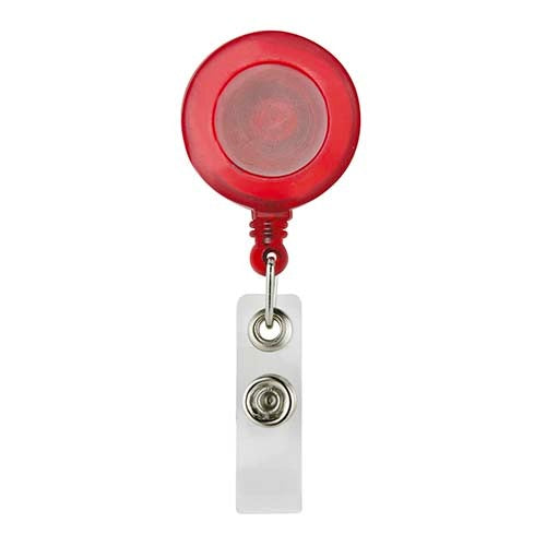 Portagafete retráctil plástico (YOYO)