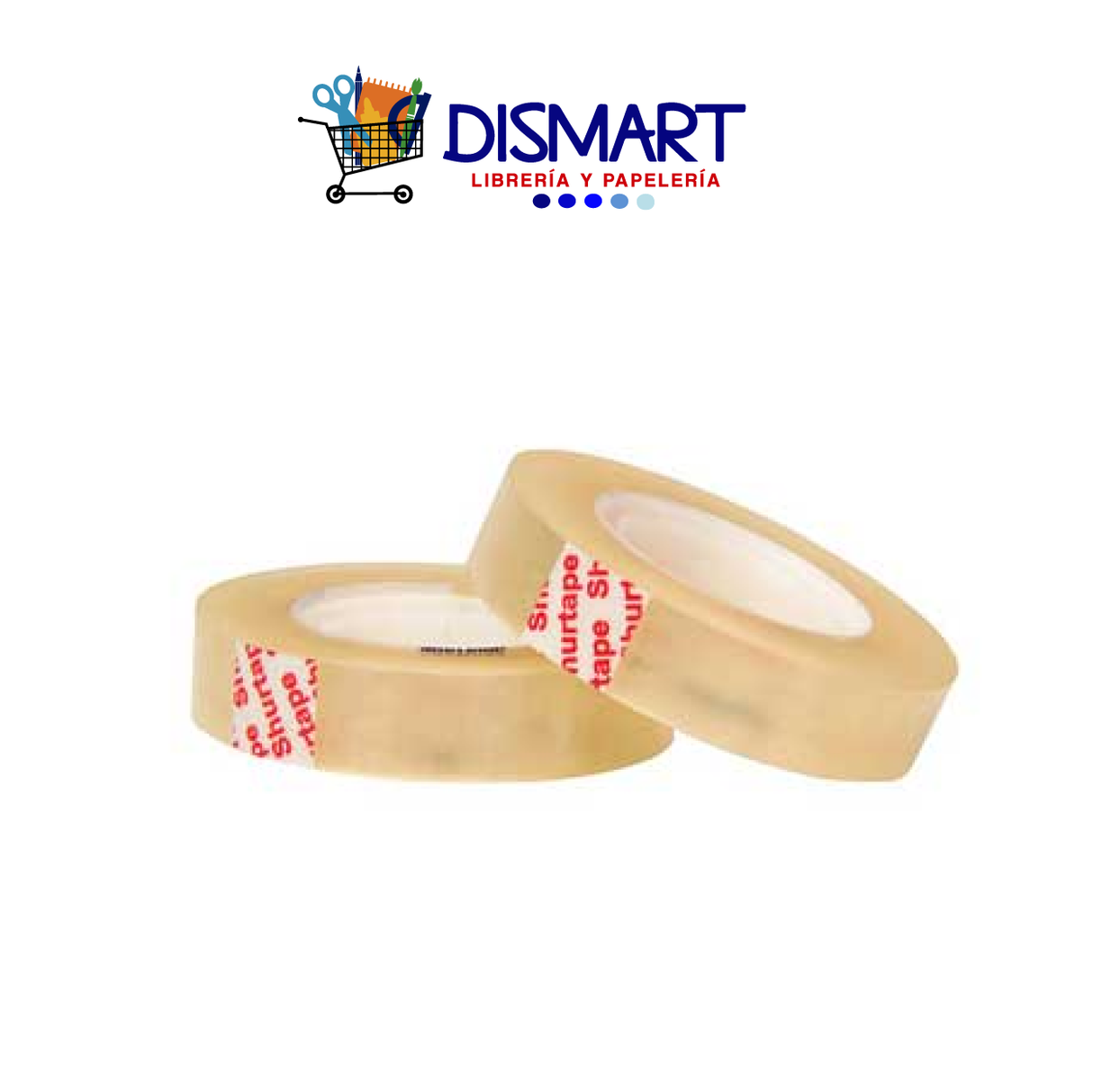 Tape Cristal 1/2 x 25 Core Pequeño