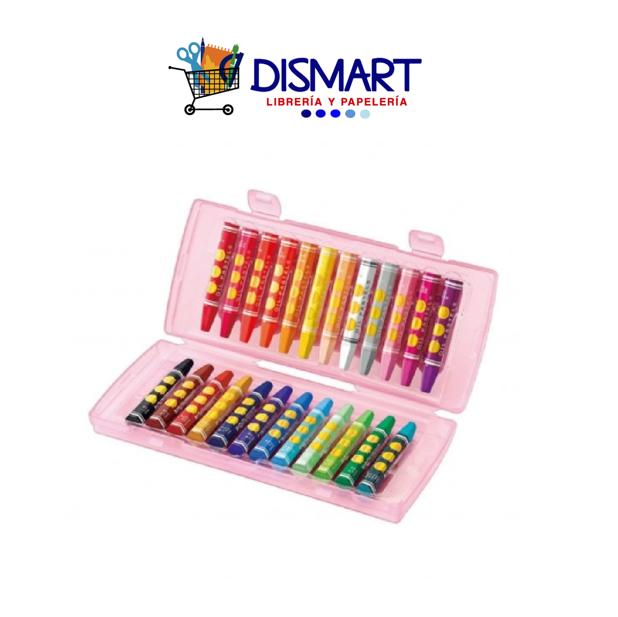 Crayón Pastel Oil 24c Caja Plástica Simbalion