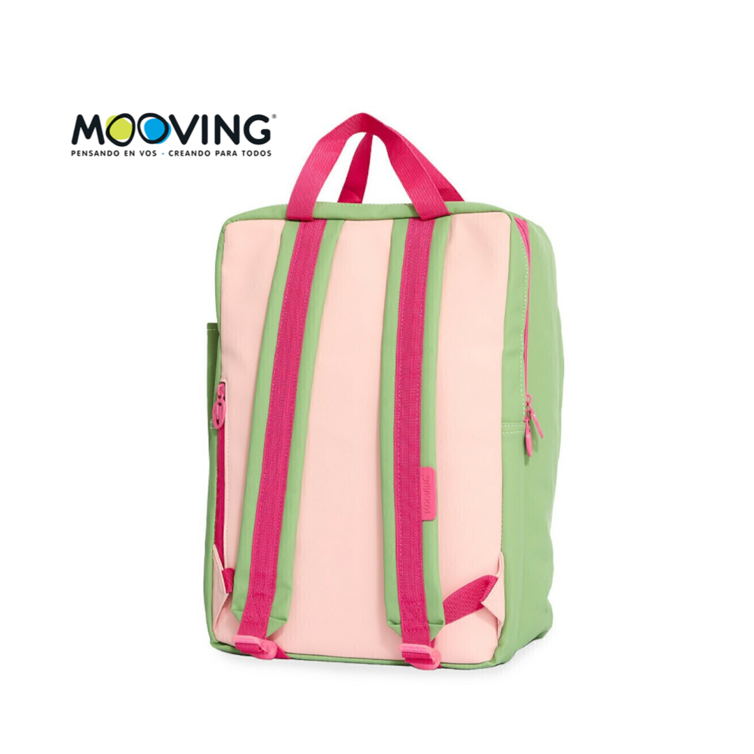 MOCHILA MOOVING PINK