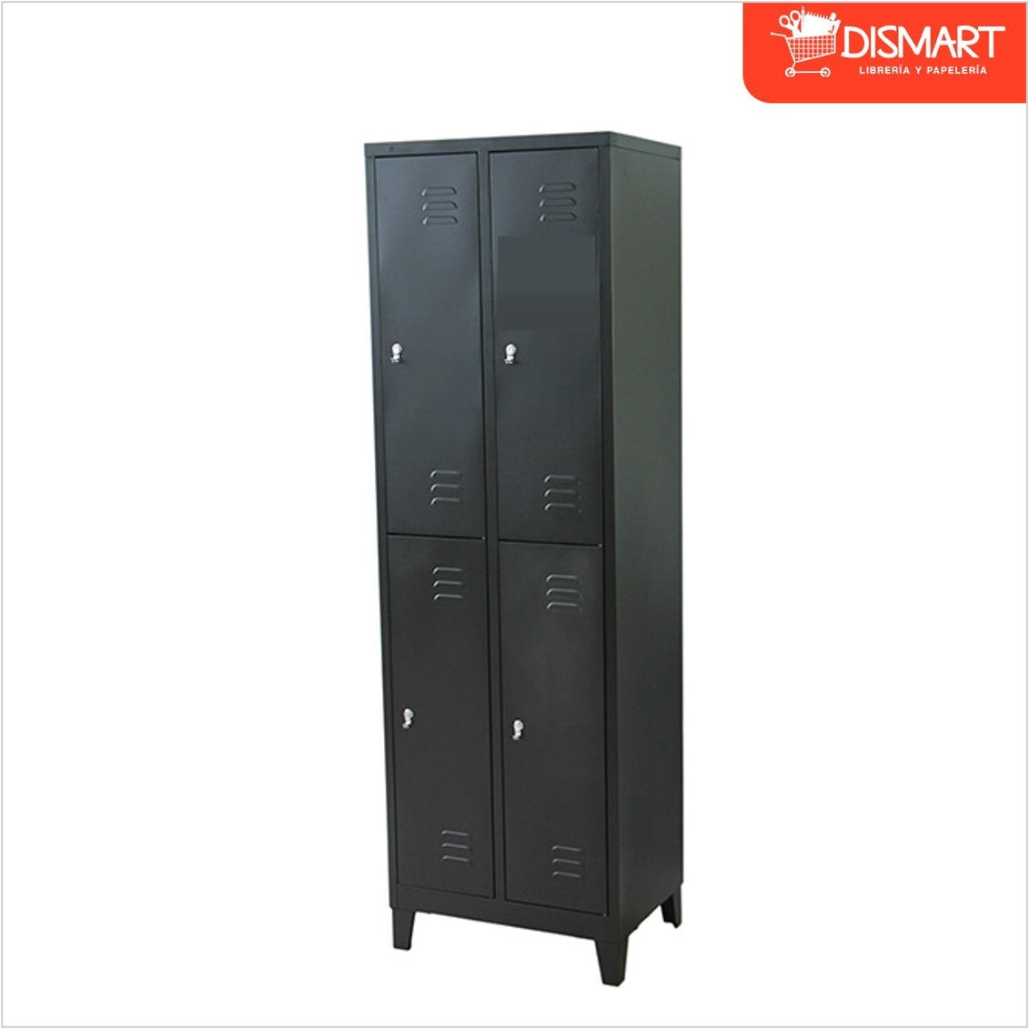 Locker 4 Puertas y 2 Cuerpos con Llave y Tirador CNDO-04N